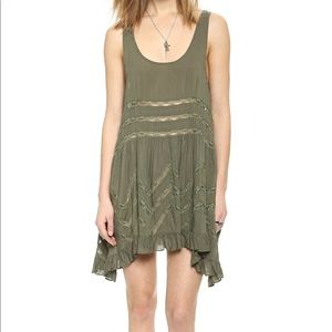 Free people trapeze swing dress XS